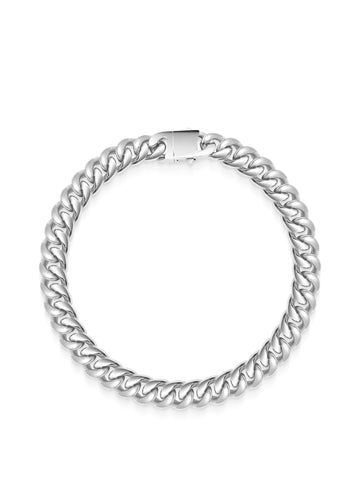 Nialaya Women's Necklace Women's Chunky Cuban Chain Choker Women's Chunky Cuban Chain Choker 13 Inches / 33.02 cm WNECK_239